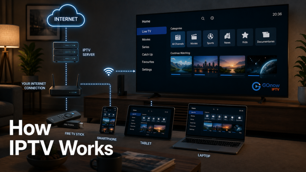 how IPTV works