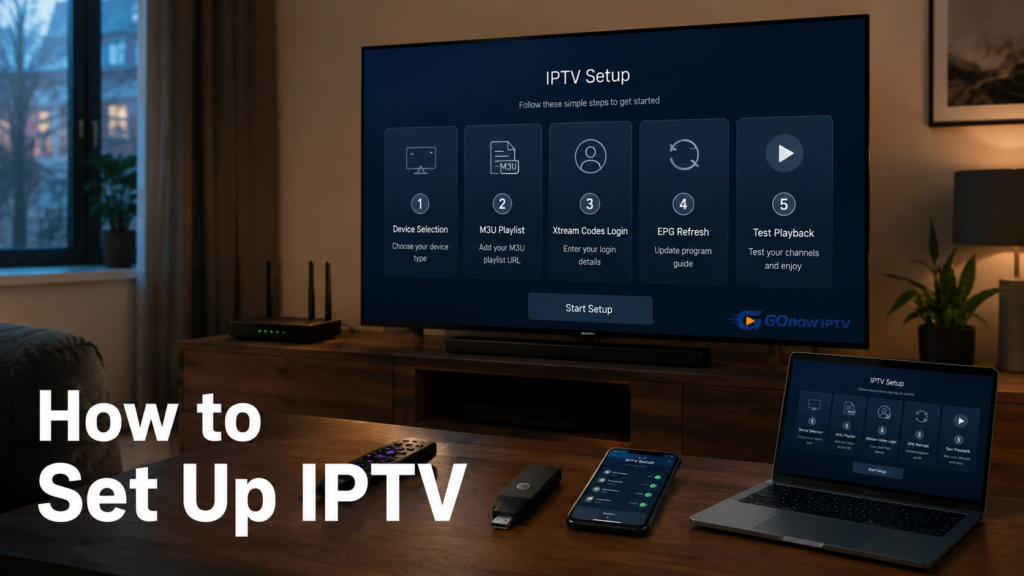how to set up iptv step by step - 2026
