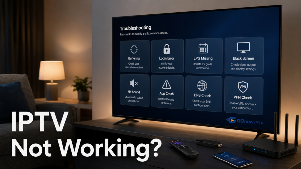 iptv not working ? guide step by step