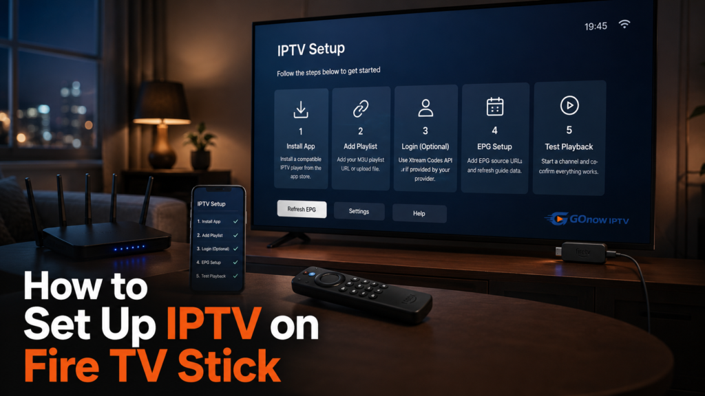 set up iptv on fire tv stick - 2026 guide step by step